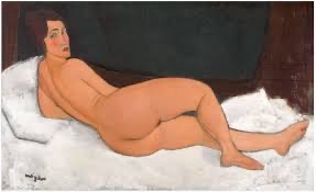 莫迪里亞尼的裸女畫像