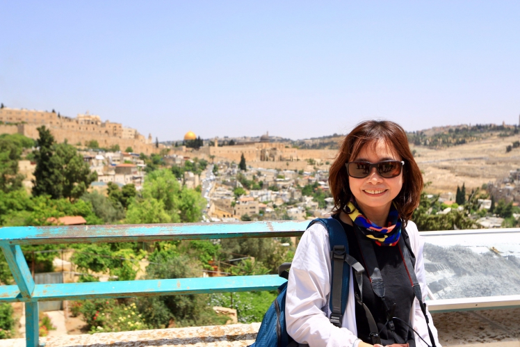《旅行在以色列與約旦.36》遠望聖城耶路撒冷