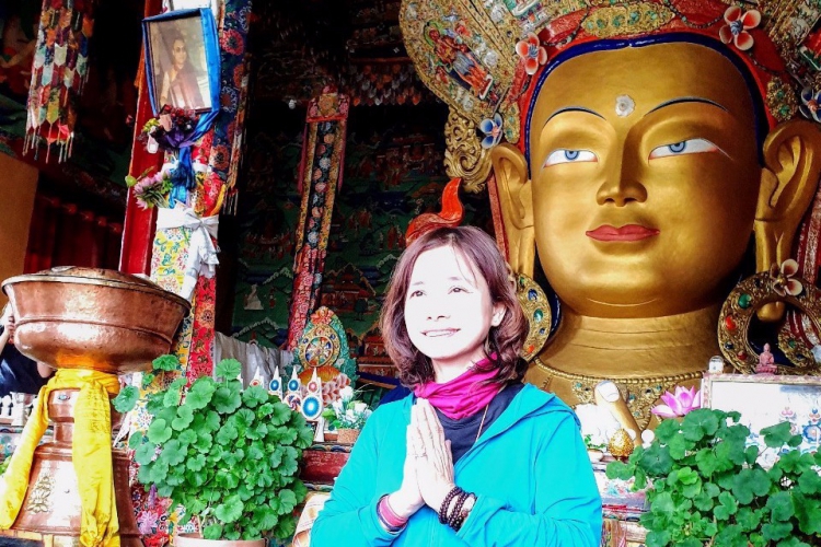 《尋找最後的西藏.28》未來佛的安住微笑