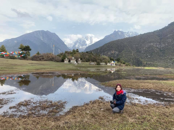 《西藏阿里行.20》在雪山的懷抱裡14