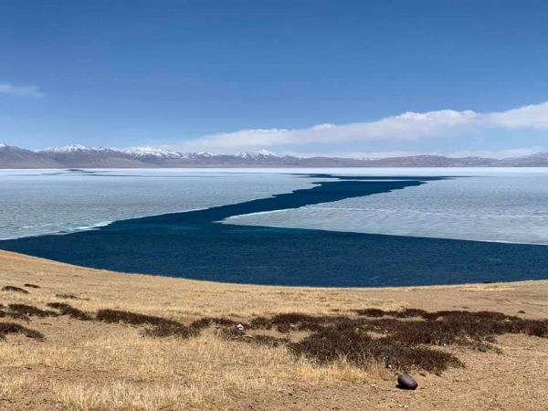 《西藏阿里行.27》冰裂瑪旁雍措12