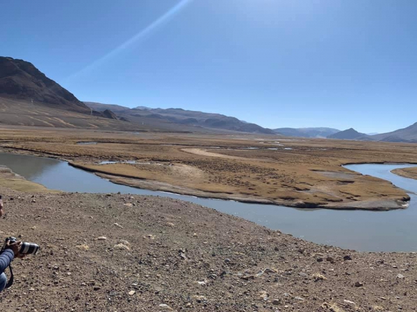 《西藏阿里行.40》冰封去路，夜宿獅泉河01
