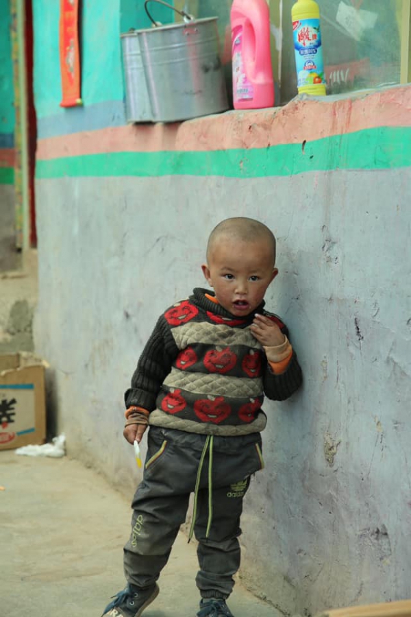 《西藏阿里行.45》汗達村午餐01