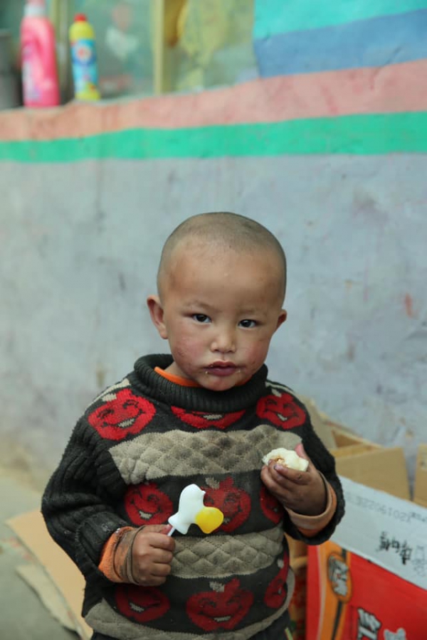 《西藏阿里行.45》汗達村午餐04