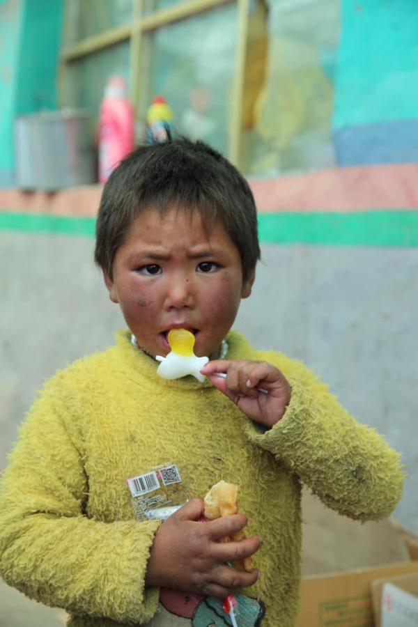 《西藏阿里行.45》汗達村午餐08