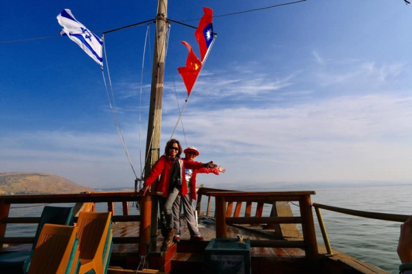 《旅行在以色列與約旦.9》在地中海升起國旗11