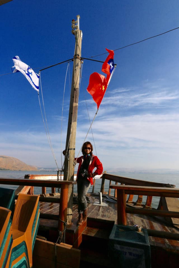 《旅行在以色列與約旦.9》在地中海升起國旗13