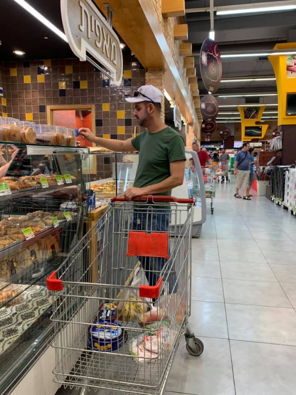 《旅行在以色列與約旦.16》阿桑的超市體驗02