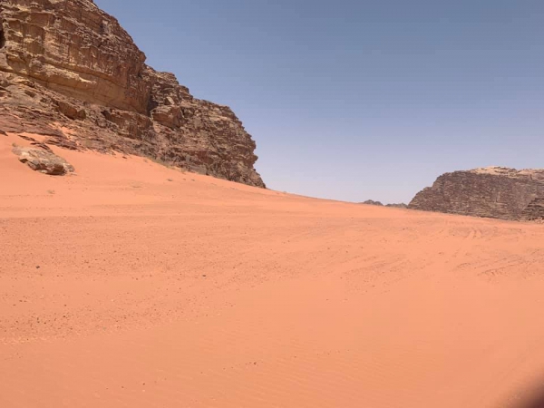 《旅行在以色列與約旦.31》鋪成一地的，詩18