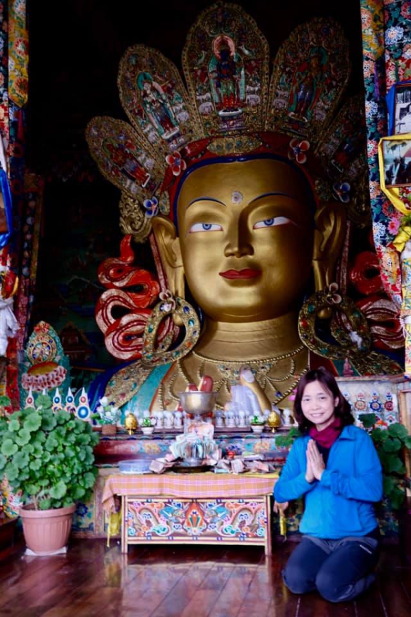 《尋找最後的西藏.28》未來佛的安住微笑08