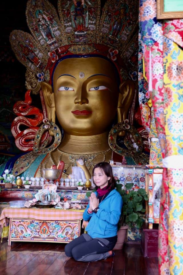 《尋找最後的西藏.28》未來佛的安住微笑15
