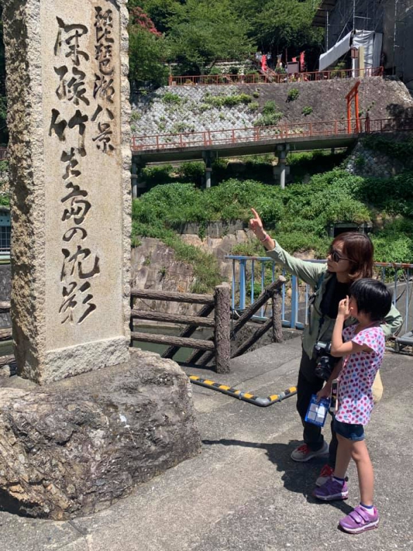 《在旅行中閱讀.14》深綠.竹生島22