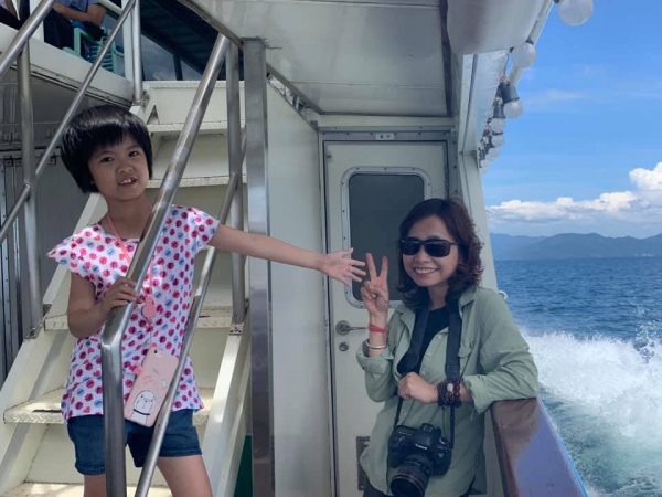 《在旅行中閱讀.14》深綠.竹生島28