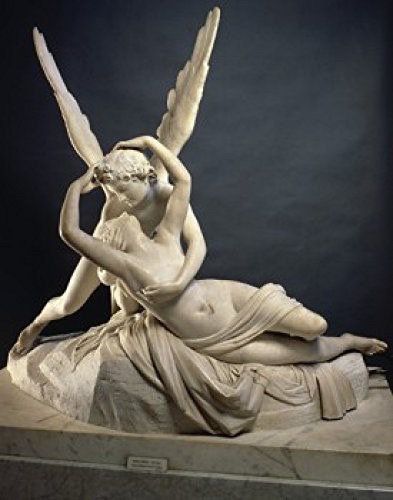 浮宮之邱比特吻醒賽姬(Psyche Revived by Cupid's Kiss)