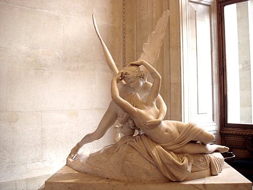 浮宮之邱比特吻醒賽姬(Psyche Revived by Cupid's Kiss)